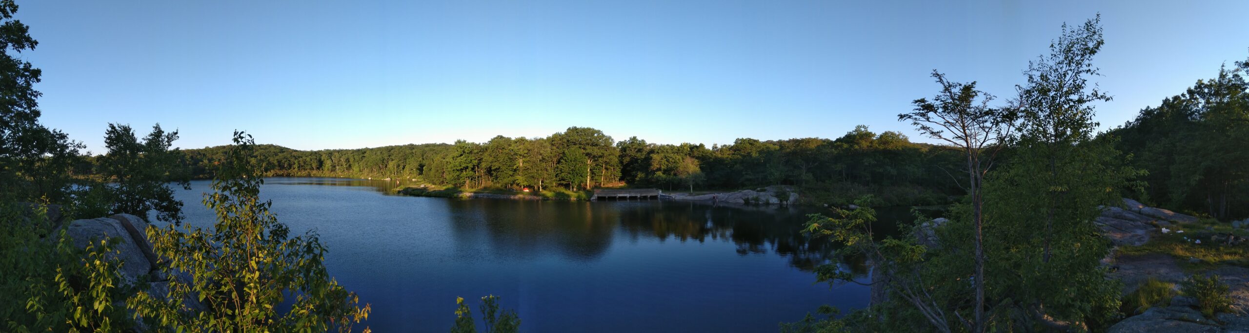 Morning at Harriman state park