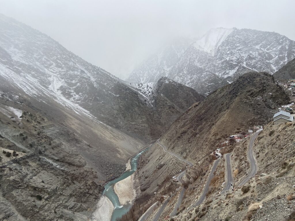 Sutlej River from Pooh