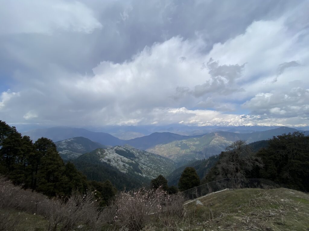 View from Hatu Peak, Himachal Himalayas